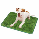 Maxbell Fake Grass Pee for Dog Bedpan Artificial Grass Rug for Patio Bathroom Kitten 70cmx90cm