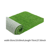 Maxbell Dog Fake Grass Pee Reusable Large Grass Mat for Playpents Household Bathroom 50cmx70cm