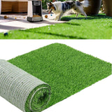 Maxbell Dog Fake Grass Pee Reusable Large Grass Mat for Playpents Household Bathroom 80cmx100cm