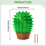 Maxbell Cactus Cat Corner Scratcher Pet Supplies Exercise Stylish Cat Grooming Brush