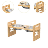 Maxbell Elevated Dog Bowls Feeder Non Slip Raised for Small Medium Dogs Kitten Puppy