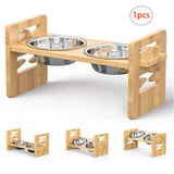 Maxbell Elevated Dog Bowls Feeder Non Slip Raised for Small Medium Dogs Kitten Puppy