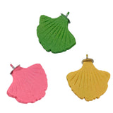 Maxbell Ginkgo Leaf Pet Parrot Perch Paw Grinding Stick for Lovebirds Macaws Budgies Green