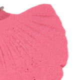 Maxbell Ginkgo Leaf Pet Parrot Perch Paw Grinding Stick for Lovebirds Macaws Budgies Pink