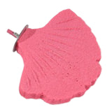 Maxbell Ginkgo Leaf Pet Parrot Perch Paw Grinding Stick for Lovebirds Macaws Budgies Pink