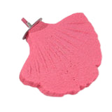 Maxbell Ginkgo Leaf Pet Parrot Perch Paw Grinding Stick for Lovebirds Macaws Budgies Pink