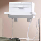 Maxbell Overflow Box for Aquarium Drip Tray USB Silent Top Mount Fish Tank Accessory