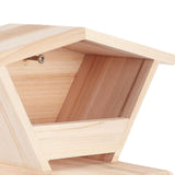 Maxbell Bird House Decorative Outdoor Bird Box for Outdoor Backyard Balcony Style A