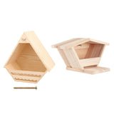 Maxbell Bird House Decorative Outdoor Bird Box for Outdoor Backyard Balcony Style A