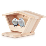 Maxbell Bird House Decorative Outdoor Bird Box for Outdoor Backyard Balcony Style A