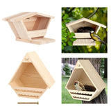 Maxbell Bird House Decorative Outdoor Bird Box for Outdoor Backyard Balcony Style A