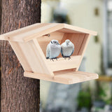 Maxbell Bird House Decorative Outdoor Bird Box for Outdoor Backyard Balcony Style A