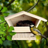 Maxbell Bird House Decorative Outdoor Bird Box for Outdoor Backyard Balcony Style A