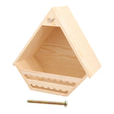 Maxbell Bird House Decorative Outdoor Bird Box for Outdoor Backyard Balcony Style B