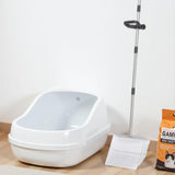 Maxbell Cat Litter Scoop Telescopic Long Handle Multifunctional Chicken Poop Scooper