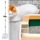 Maxbell Cat Litter Scoop Telescopic Long Handle Multifunctional Chicken Poop Scooper