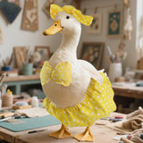 Maxbell Hawaiian Porch Goose Outfit Yard Decoration Costume for Patio Outdoor Garden S