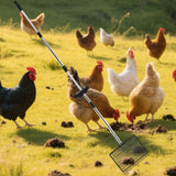 Maxbell Chicken Poop Scooper Easy to Install Manure Scoop Portable Detachable Design
