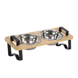 Maxbell Raised Cat Food Bowl Cat Dishes Food Dispenser Elevated Dog Bowls with Stand