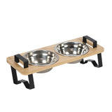 Maxbell Raised Cat Food Bowl Cat Dishes Food Dispenser Elevated Dog Bowls with Stand