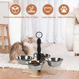 Maxbell Elevated Cat Bowls Puppy Dishes Raised Cat Dishes for Indoor Cats Small Dogs