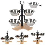 Maxbell Elevated Cat Bowls Puppy Dishes Raised Cat Dishes for Indoor Cats Small Dogs