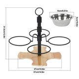 Maxbell Elevated Cat Bowls Puppy Dishes Raised Cat Dishes for Indoor Cats Small Dogs