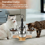 Maxbell Elevated Cat Bowls Puppy Dishes Raised Cat Dishes for Indoor Cats Small Dogs