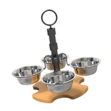 Maxbell Elevated Cat Bowls Puppy Dishes Raised Cat Dishes for Indoor Cats Small Dogs