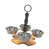 Maxbell Elevated Cat Bowls Puppy Dishes Raised Cat Dishes for Indoor Cats Small Dogs