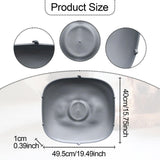 Maxbell Silicone Litter Mat Waterproof Non Slip Anti Scratch Easy to Clean Accessory