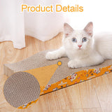Maxbell Cat Scratcher Modern Cute Corrugated Wear Resistant for Indoor Cats for Rest