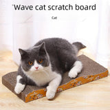 Maxbell Cat Scratcher Modern Cute Corrugated Wear Resistant for Indoor Cats for Rest