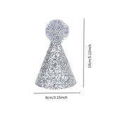 Maxbell 4x Birthday Hat for Dog Cat Decor Mini Party Hat for Pet Birthday Party Cat Style A