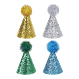 Maxbell 4x Birthday Hat for Dog Cat Decor Mini Party Hat for Pet Birthday Party Cat Style A