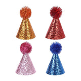 Maxbell 4x Birthday Hat for Dog Cat Decor Mini Party Hat for Pet Birthday Party Cat Style B