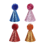 Maxbell 4x Birthday Hat for Dog Cat Decor Mini Party Hat for Pet Birthday Party Cat Style B