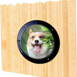 Maxbell Dog Fence Window Pet Bubble Window for Patio Outdoor Satisfying Curious Pet