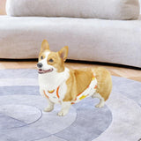 Maxbell Dog Stomacher for Male Pet Comfortable Pet Cloth for New Year Festival Party 40cm