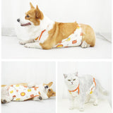 Maxbell Dog Stomacher for Male Pet Comfortable Pet Cloth for New Year Festival Party 46cm