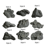 Maxbell Decorative Foam Stone Park Courtyard Figurine Lawn Artificial Landscape Rock Style A