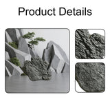 Maxbell Decorative Foam Stone Park Courtyard Figurine Lawn Artificial Landscape Rock Style A
