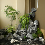 Maxbell Decorative Foam Stone Park Courtyard Figurine Lawn Artificial Landscape Rock Style B
