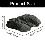 Maxbell Decorative Foam Stone Park Courtyard Figurine Lawn Artificial Landscape Rock Style B