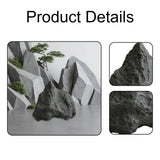 Maxbell Decorative Foam Stone Park Courtyard Figurine Lawn Artificial Landscape Rock style C