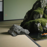 Maxbell Decorative Foam Stone Park Courtyard Figurine Lawn Artificial Landscape Rock Style D