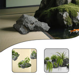 Maxbell Decorative Foam Stone Park Courtyard Figurine Lawn Artificial Landscape Rock Style D