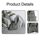 Maxbell Decorative Foam Stone Park Courtyard Figurine Lawn Artificial Landscape Rock Style E