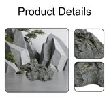 Maxbell Decorative Foam Stone Park Courtyard Figurine Lawn Artificial Landscape Rock Style F