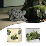 Maxbell Decorative Foam Stone Park Courtyard Figurine Lawn Artificial Landscape Rock Style H